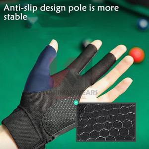 Guantes para Jugar al Billar, Material Suave, Ligeros, Duraderos, Transpirables, Ajuste Cómodo para Billar - Product Image 4