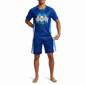 ชุดยูนิฟอร์มฟุตบอลแบบซับลิเมชั่นเต็มตัวสั่งทำขายส่ง ระบายอากาศได้ดี สำหรับผู้ชาย ชุดเยาวชน ชุดฝึกซ้อมกีฬา - Product Image 4