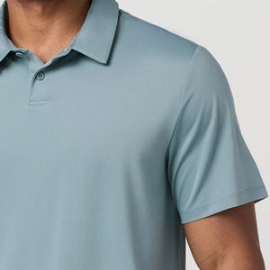 Camiseta Moderna para Hombre, Diseño Elegante y a la Moda, Corte Holgado, Estilo Casual 2026, Cuello Camisero, Servicio OEM de Alta Calidad - Product Image 4