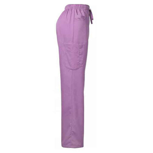 Custom Women's Medical Hospital <b>Scrub</b> <b>Set</b> with Stretch Fabric Jogger Pants and Logo Printing Service - Product Image 6