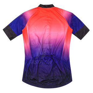 Maillot de cyclisme personnalisé respirant et léger de qualité supérieure pour adultes, utilisation estivale, manches courtes, pour équipes et cyclistes individuels - Product Image 3