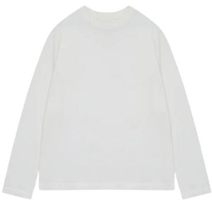 Men <b>Neutral</b> Fine Gauge Knit Long Sleeve T Shirt Crew Neck Lightweight Cotton Casual Streetwear Fashion Top - Product Image 1
