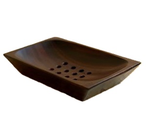 Wooden Soap Dishes Handmade Drain Soap Holder Natural Wooden Soap Storage Box Portable Creative Bathroom Products - Product Image 1