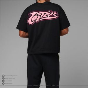 New Drop Oversized <b>Tshirt</b> High Quality Custom Logo 100% Cotton Custom Printed Short Sleeve Quick Dry Summer Streetwear Fashion - Product Image 6