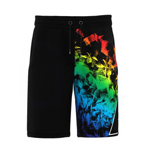 2025 nouveau Style haute qualité 100% Polyester hommes Shorts décontracté imprimé vêtements de sport en gros Shorts de course pour hommes - Product Image 1