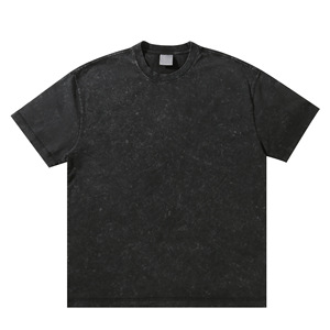 เสื้อยืดโอเวอร์ไซส์ผู้ชาย ผ้าฝ้าย ระบายอากาศดี สไตล์ลำลอง สตรีทแวร์ แฟชั่น รับผลิตเสื้อผ้า OEM - Product Image 3