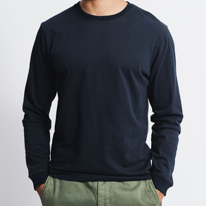 T-shirts pour hommes à manches longues, tendance, en coton de haute qualité, tissu doux et respirant, coupe décontractée pour un style décontracté et streetwear. - Product Image 6