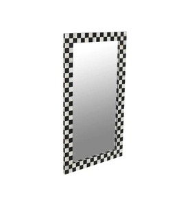 High Quality Mother of Pearl Inlay <b>Mirror</b> Frame Arabic Geometric Design Luxury Wall Decor for Modern Homes - Product Image 4