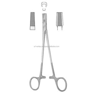 High Quality A-1 VERITAS Tc Wire Seizing Forceps 17 cm Surgical Stainless Steel Orthopedic Wire Holding and Grasping Instrument - Product Image 1
