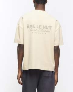 Camiseta de Algodón de Alta Calidad para Hombre, Peso Pesado 200gsm, Algodón Peinado, Tallas Grandes, Hombros Caídos, Camisetas para Hombre al por Mayor - Product Image 2