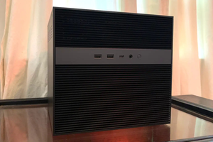 6 Bay NAS <b>Storage</b> Case Hot Swap Server Chassis with Fan <b>USB</b> Front Ports Steel Enclosure for Desktop - Product Image 4