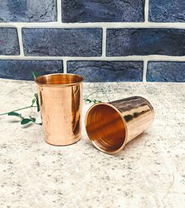 Verre à boisson bien-être en cuivre, tasse ayurvédique pour l'eau potable, fournisseur d'exportation de métal de qualité supérieure - Product Image 3