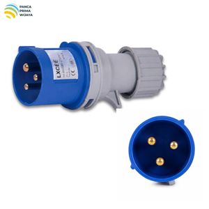 ปลั๊กอุตสาหกรรม CEE คุณภาพสูง 32A 220-250V 2P+E IP44 พร้อมหัวต่อไฟฟ้า 6 ขา สำหรับใช้งานในอุตสาหกรรม - Product Image 2