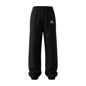 Pantalones Jogger Casuales de Gasa para Mujer, Cintura Elástica Media con Cordón, Pierna Ancha, Color Sólido, Primavera - Product Image 3
