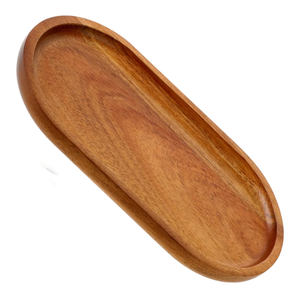 Venta al por mayor de madera de mango bandeja de servicio de madera natural ecológica para cocina mesa de comedor fruta aperitivos charcutería fiesta comida - Product Image 3