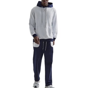 Nouveau survêtement décontracté à capuche en coton imprimé 400 g/m² de haute qualité pour homme, idéal pour l'hiver, en molleton, faible MOQ - Product Image 1