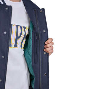 Chaqueta Varsity para Hombre, Estilo Casual Urbano, Chaqueta de Invierno 2024, Chaquetas Personalizadas a la Moda para Hombre - Product Image 3