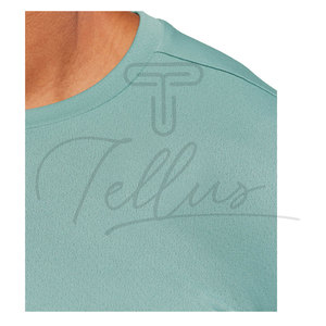 Nouveau T-shirt à manches longues pour homme en polyester/coton tissé respirant, col rond, uni, pour un usage quotidien - Product Image 4