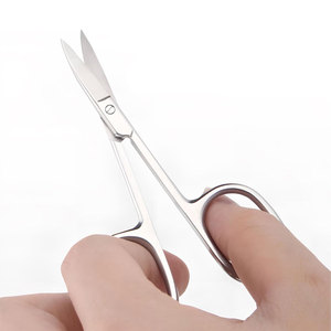 Ciseaux à ongles professionnels pour une coupe précise des ongles des doigts et des orteils, en acier inoxydable, outils de manucure et de pédicure - Product Image 1