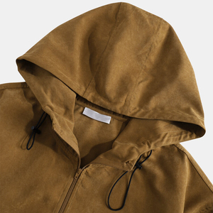 Sudadera con Capucha Térmica para Hombre, 100% Algodón, Logotipo Personalizado, Sudadera con Capucha para Invierno, Chaqueta con Capucha Cálida, Venta al Por Mayor OEM, Ecológica - Product Image 3