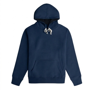 เสื้อฮู้ดดี้พิมพ์ลายตัวอักษรทรงโอเวอร์ไซส์สำหรับผู้ชาย แบบสั่งทำขายส่ง ผ้าฟลีซพรีเมียมสองชั้น มีฮู้ดแบบสวมหัว สไตล์สตรีทแวร์สำหรับฤดูใบไม้ร่วง ไซส์ S - Product Image 3