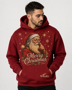 Winter Holiday Christmas Hoodie Men Women Oversized Fleece Pullover Sweatshirt Casual Streetwear Clothing Wholesale Manufacturer - Product Image 3