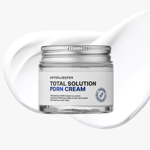 Crème PDRN Differ&Deeper Total Solution 70ml, revitalisante, sans taches, éclatante, apaisante, anti-âge, soin de la peau K-Beauty Derma - Product Image 2