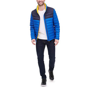Veste matelassée décontractée légère en toile pour homme, chaude pour l'hiver, à manches longues, avec capuche, couleur unie, séchage rapide, respirante, grandes tailles - Product Image 6