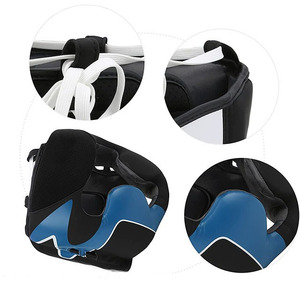 Protector de Cabeza de Cuero para Boxeo, Entrenamiento de MMA, Kickboxing - Equipo de Protección Duradero Modelo AI-HG-021 - Product Image 4