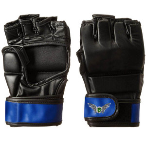 ถุงมือ MMA แบบกำหนดเอง หนัง PU ครึ่งนิ้ว สำหรับฝึกซ้อม ต่อสู้ แข่งขัน ผู้ผลิต OEM ถุงมือ MMA ระดับมืออาชีพ - Product Image 6