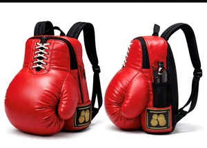 <b>backpack</b> bag with boxing gloves style - Product Image 2