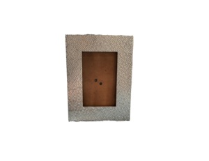Rectangle Metal Photo <b>Frame</b> Gold Finish Textured Pattern - Product Image 4