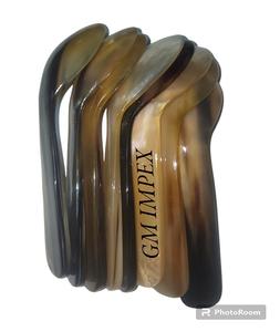Nouveau design indien fait à la main de haute qualité cuillère en corne de buffle écologique grand moyen animal nautique couverts longs artisanat naturel - Product Image 4