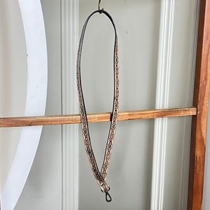 สายคล้องบัตรประชาชนทำมือหนังแบบตะวันตกสายคล้องคอแบบหรูหราสายคล้องหนังหนังวัวใหม่สำหรับโปรโมชัน - Product Image 5