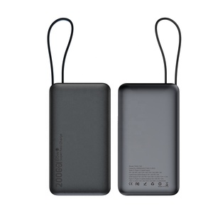 65W 20000毫安时快速充电USB C端口和C型电缆输入输出笔记本电脑手机快速充电电源组 - Product Image 4