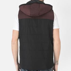 Custom High Quality Custom Logo <b>Men</b> Puffer Vest <b>Lightweight</b> Sleeveless Winter Warm Coat Quilted Puffer <b>Gilet</b> for <b>Men's</b> - Product Image 4