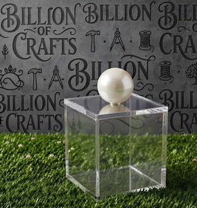 Vente en gros de pots de conservation alimentaire en plexiglas transparent, pour desserts, chocolats, fruits secs, dattes, cadeau pour la maison - Product Image 2
