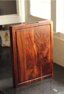 Personalized Double sided Walnut Cutting <b>Board</b>, Reversible Butcher Block End Grain Cutting <b>Boards</b> with Juice Groove, Chopping Bo - Product Image 5