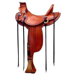 Diseños Duraderos, Silla de Montar de Cuero Genuino para Adultos, Equipo de Carreras de Caballos, Diseños Personalizables, Soporte OEM y ODM - Product Image 3