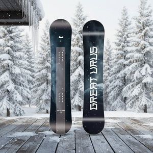 <span class=keywords><strong>Snowboard</strong></span> professionnel en fibre de carbone noir élégant avec design polyvalent pour le <span class=keywords><strong>freestyle</strong></span> et le <span class=keywords><strong>freeride</strong></span>, fabrication OEM ODM directe d'usine - Product Image 2