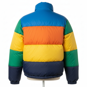 Blouson matelassé personnalisé avec rembourrage en polyester recyclé pour les collections de marques de streetwear tendance - Product Image 2
