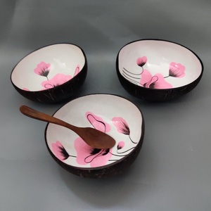 ชามมะพร้าวเคลือบธรรมชาติแบบยั่งยืนสำหรับห้องครัวและร้านอาหาร - Product Image 2