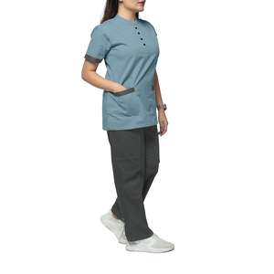 Tenues médicales de qualité supérieure en promotion – Uniformes d'infirmière personnalisables pour femmes et ensembles unisexes pour hôpital (vente en gros) - Product Image 3