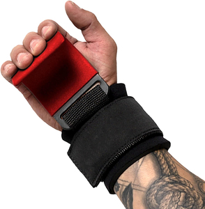 ตะขอเกี่ยวสำหรับยกน้ำหนักคุณภาพสูง กันลื่น สำหรับฝึกซ้อมพาวเวอร์ลิฟติ้ง ทำจากนีโอพรีนและโลหะ สำหรับใช้ในยิม มีไซส์ S/M/L/XL - Product Image 3