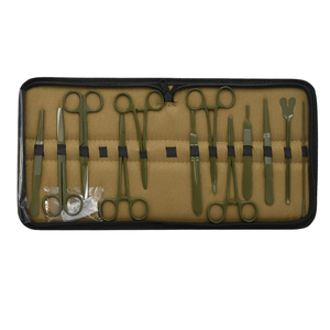 Kit de dissection manuel en acier inoxydable - 24 pièces, conception OEM de laboratoire avancée, logo personnalisé, certifié CE, instruments chirurgicaux de classe I - Product Image 6