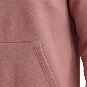 Oversized Streetwear <b>Hoodie</b> Men Soft Fleece Cotton Sweatshirt <b>Trendy</b> Fashion Autumn Custom Printed Embroidery Customized Color - Product Image 5