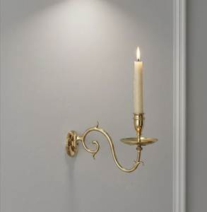 โคมไฟติดผนังทองเหลืองรูปทรงแฟนซีตกแต่งบ้านทนทาน - Product Image 1