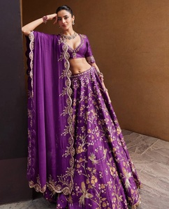 Indian Traditional Designer <b>Sequins</b> Work Partywear Lehenga Choli for Wedding <b>Party</b> and Festive Functions for Women Fancy Wear - Product Image 1