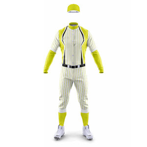 Tenue de baseball personnalisée pour hommes, design couleurs du nom de l'équipe, uniforme de club, uniforme sportif, haute qualité, vente en gros, faible MOQ, uniforme athlétique - Product Image 2