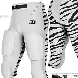 High Performance Football Training Pants for <b>Men</b> Durable <b>Long</b> Sports <b>Shorts</b> with Integrated Pads for Match Practice and Team Use - Product Image 6